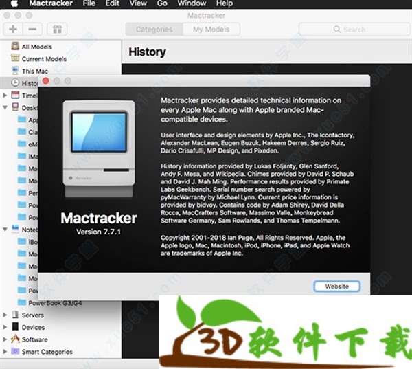 Mactracker for Mac v7.9.3 官方正式版