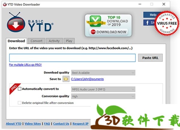 YTD Video Downloader Pro v7.0.10 中文破解版