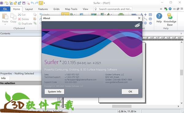 Golden Software Surfer 20破解版