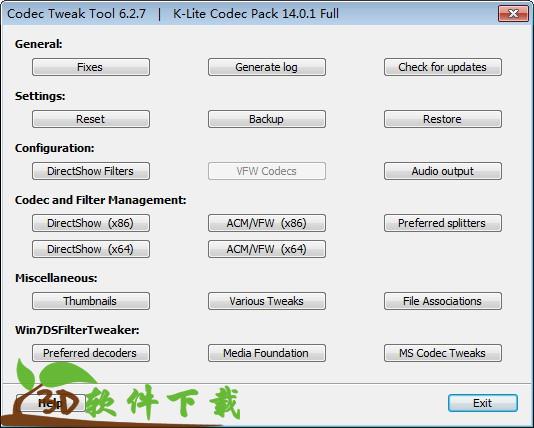 K-Lite Codec Pack 16(影音解码器)中文破解版
