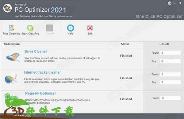 Asmwsoft PC Optimizer 2021中文破解版