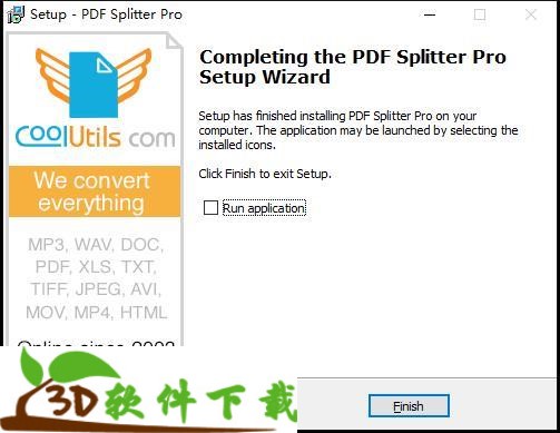 Coolutils PDF Splitter(PDF文件分割器) v6.1.0.26破解版(含破解教程)