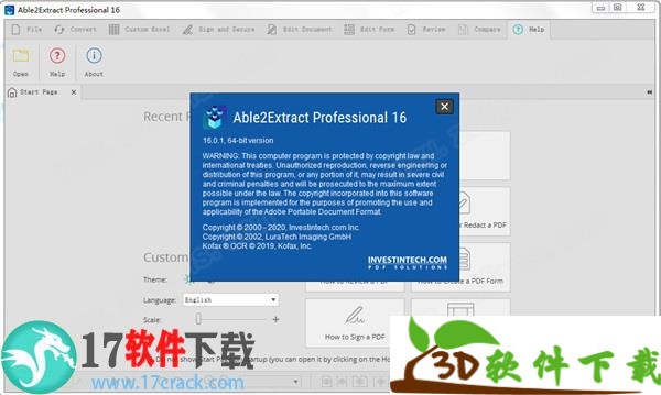 Able2Extract Professional 16(pdf编辑转换器)破解版