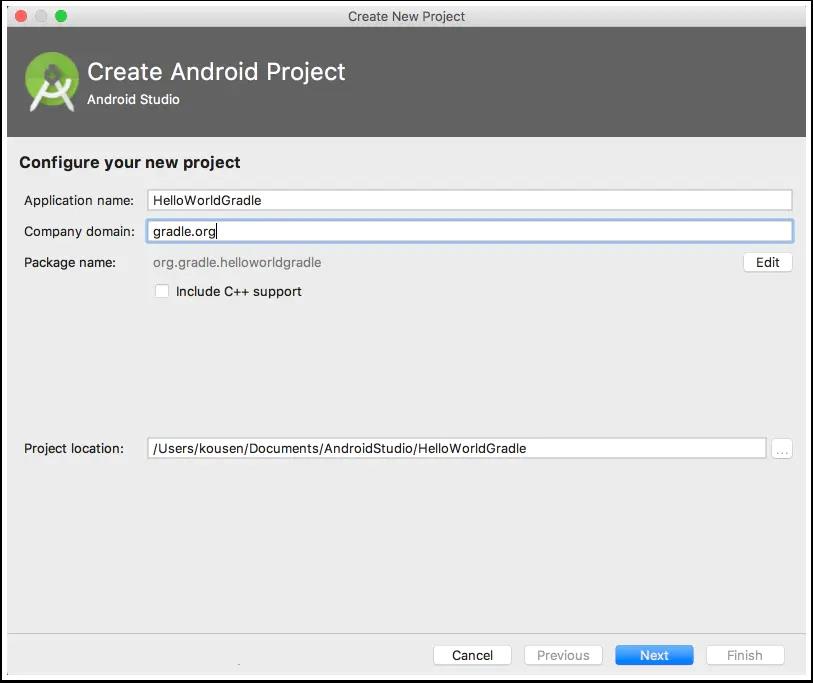 android studio 3.5.2项目创建教程1