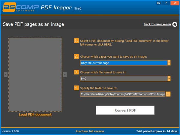 ASCOMP PDF Imager