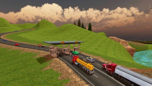 山地油罐车运输(Oil Tanker Transporter Free Simulator Game)