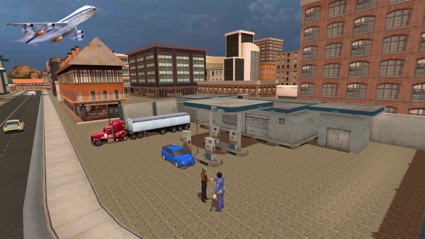 山地油罐车运输游戏图片
