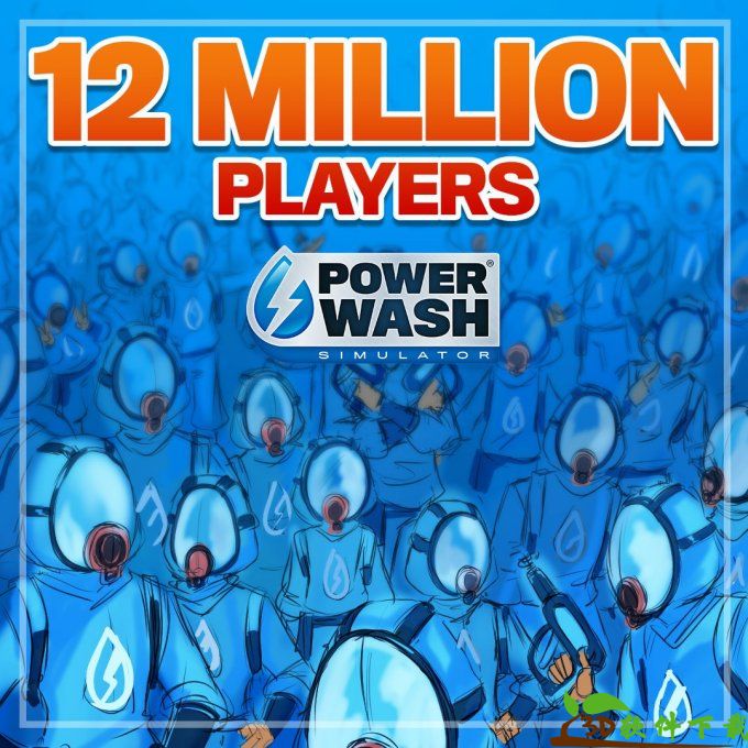 清洗模拟游戏《冲就完事模拟器》全球玩家数量突破1200万